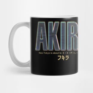 Custom yellow Akira logo Mug